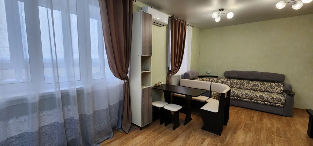 Квартира Просторная 2-комнатная квартира с видом на море — Анапа