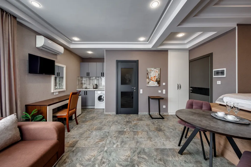 Студия люкс у моря и парка в Мисхоре