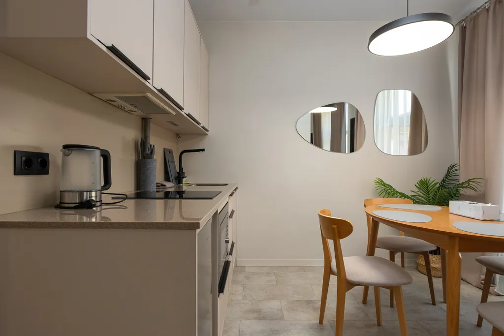 1-комнатная квартира с видом на горы