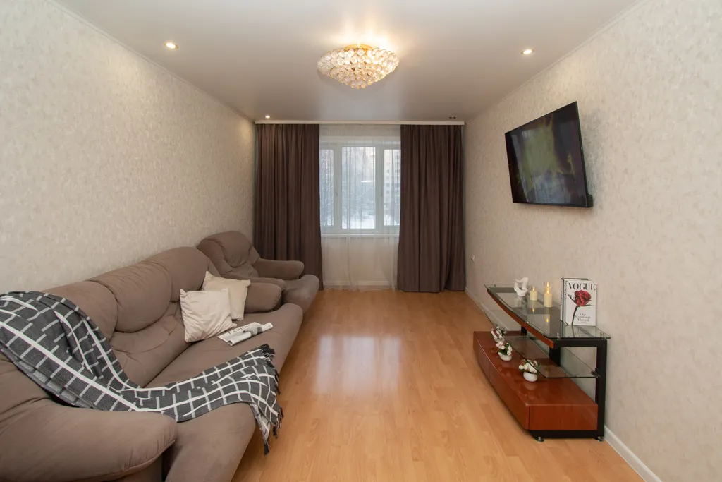 Уютная трехкомнатная квартира