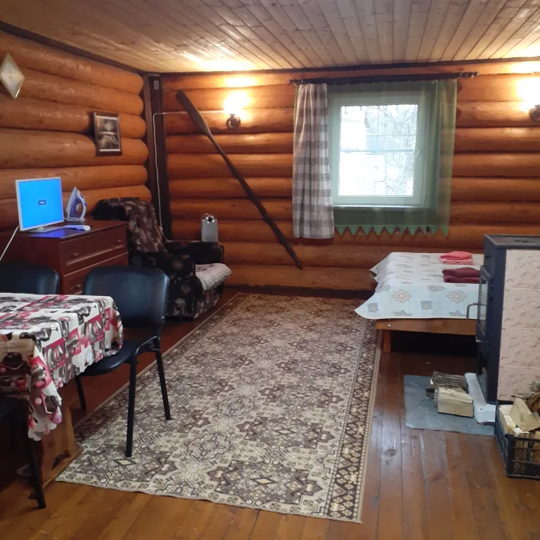 Романтичный домик  для двоих на берегу озера Селигер 24м2