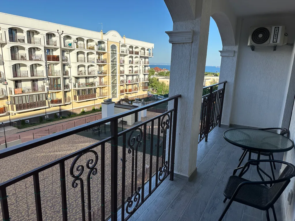 Апартаменты с видом на море у пляжа