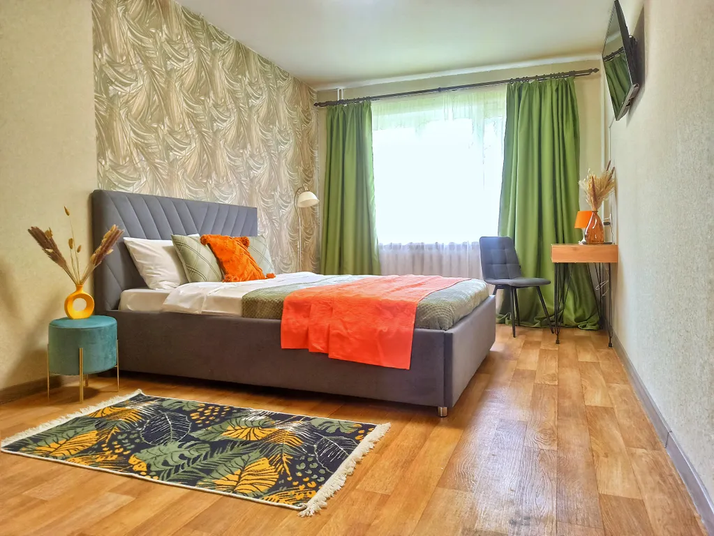 1-к квартира на 2-4 гостя в тихом дворе 212 квартала — аренда посуточно в Ангарск