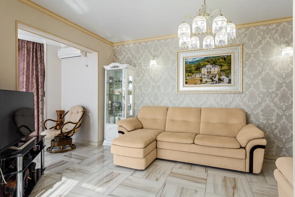 Видовая, аристократичная однушка в ЖК Панорама