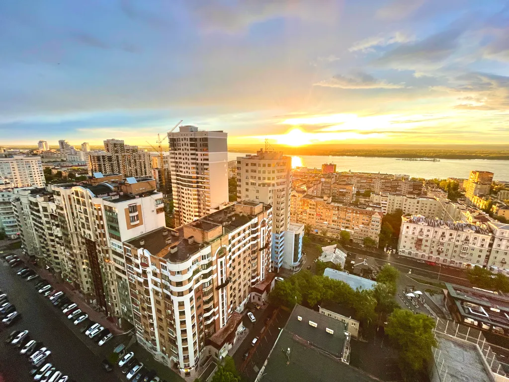 Шикарная двушка в новом доме на 6 этаже (рядом с набережной реки Волга)