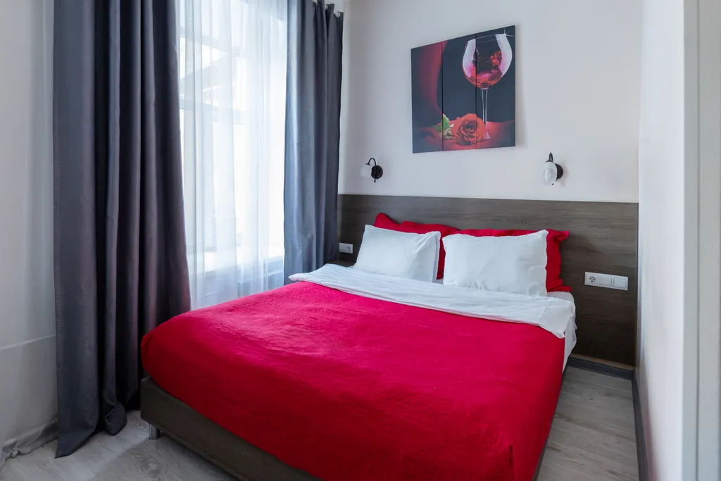 Квартира Квартира 2-местный номер с 1 кроватью с видом на город в самом центре — Санкт-Петербург