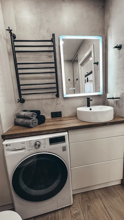 Стильная и просторная студия с бесконтактным заселением