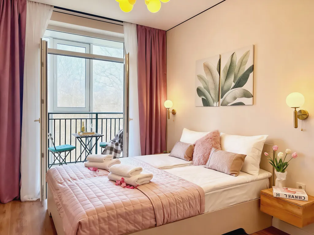 Квартира Апартаменты с одной спальней напротив ТРК Кристалл — Светлогорск