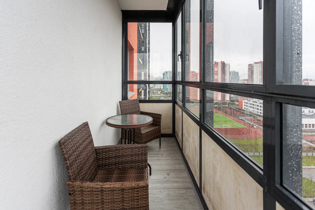 Апартамент с видом со всех окон на Финский залив