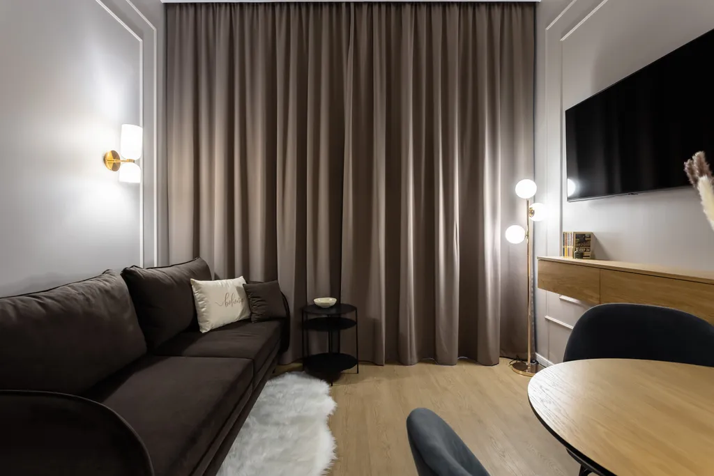 Квартира АПАРТАМЕНТЫ ДВУХКОМНАТНЫЕ 'БРАУН ФЛЭТПОРТ', для 4 гостей — Москва