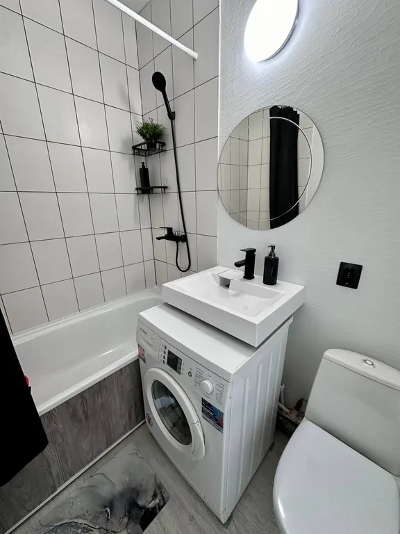 Полноценная однокомнатная квартира с балконом