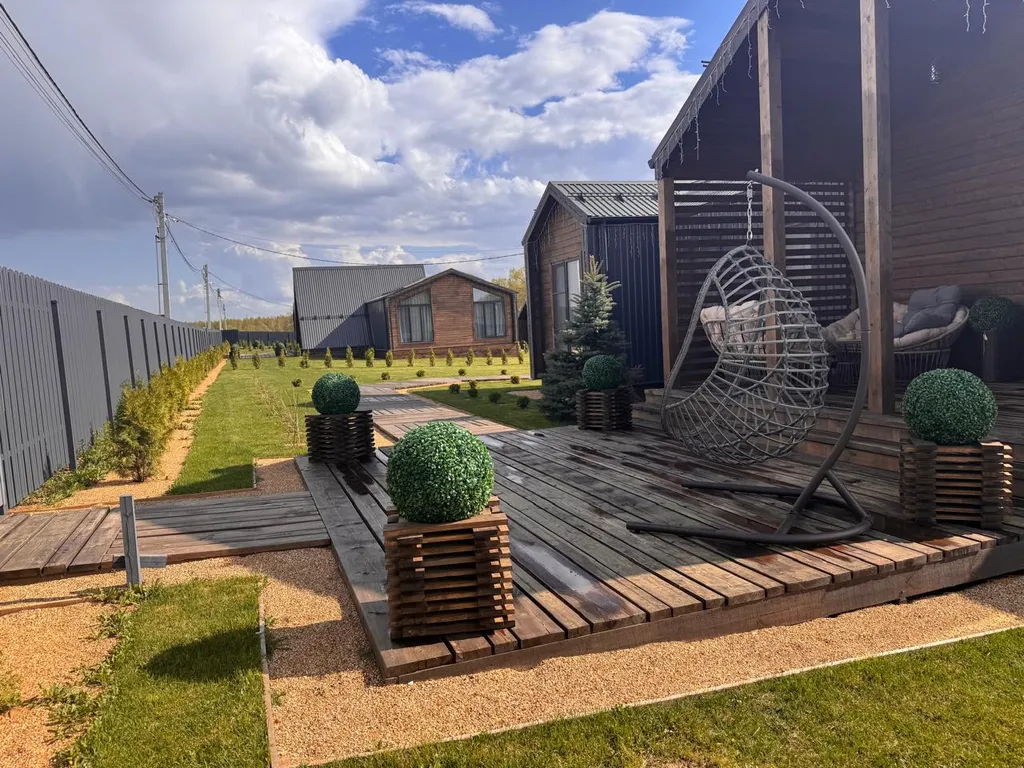 Частный дом с баней на дровах