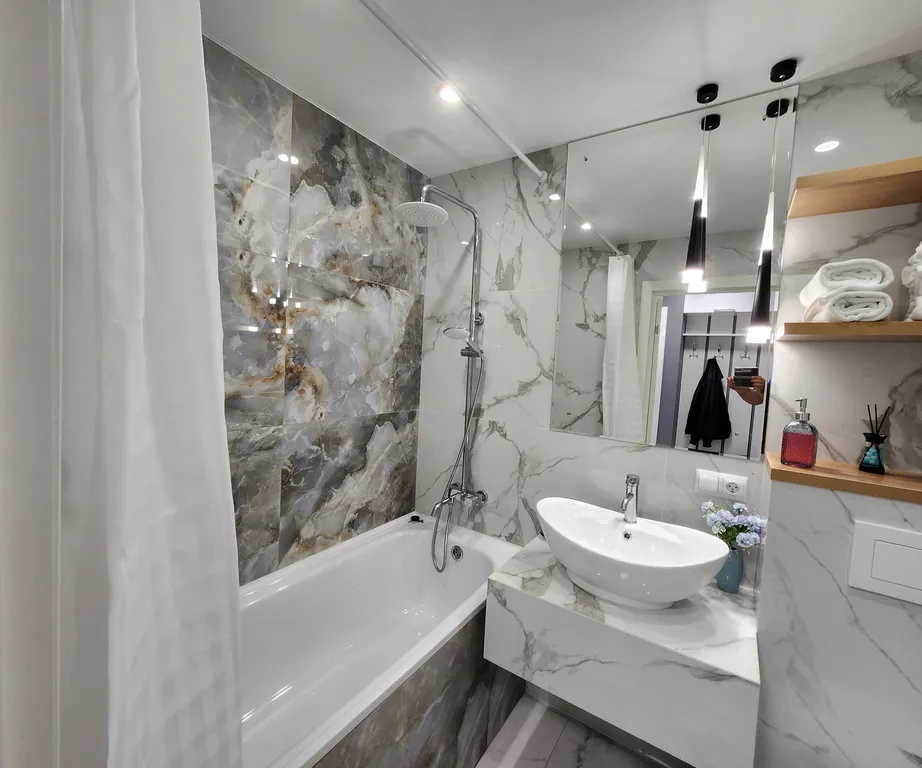 Апартамент Ocean на панорамном 24 этаже