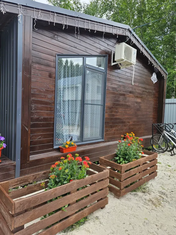 Загородный дом под соснами с сауной и чаном