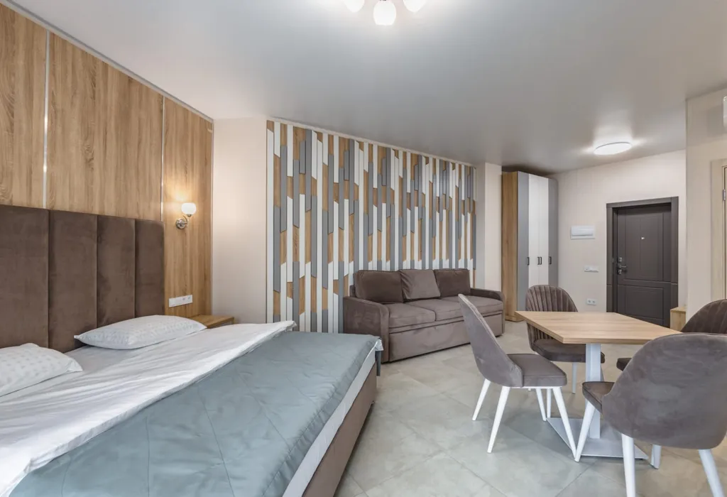 Квартира Дизайнерская студия в ЖК Дюльбер — аренда посуточно в Кореиз