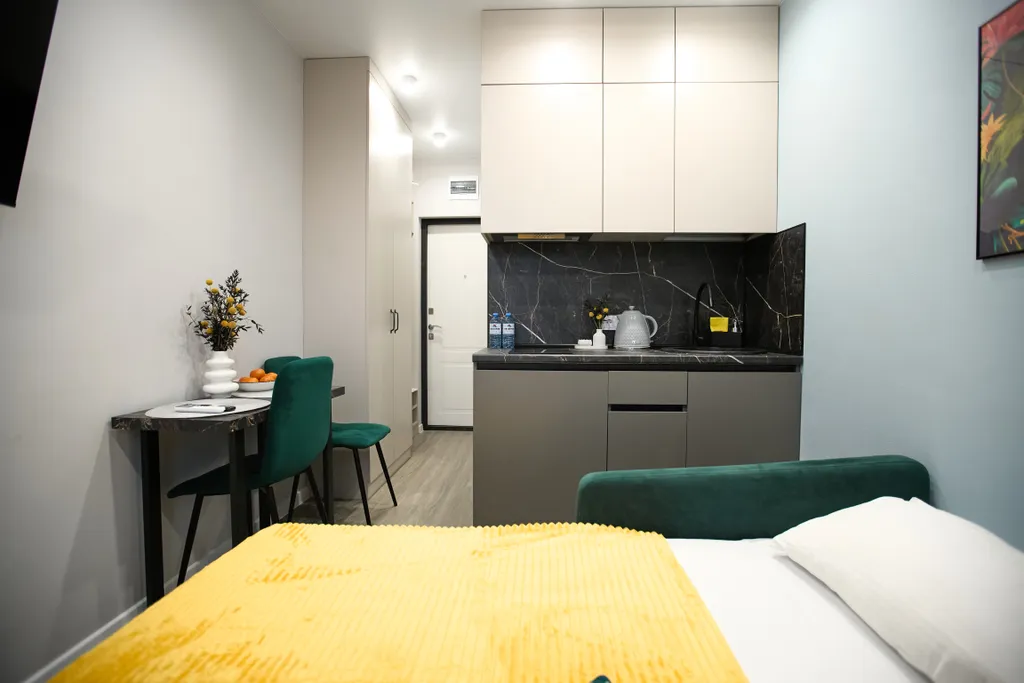 Солнечные апартаменты в ЖК Резидент