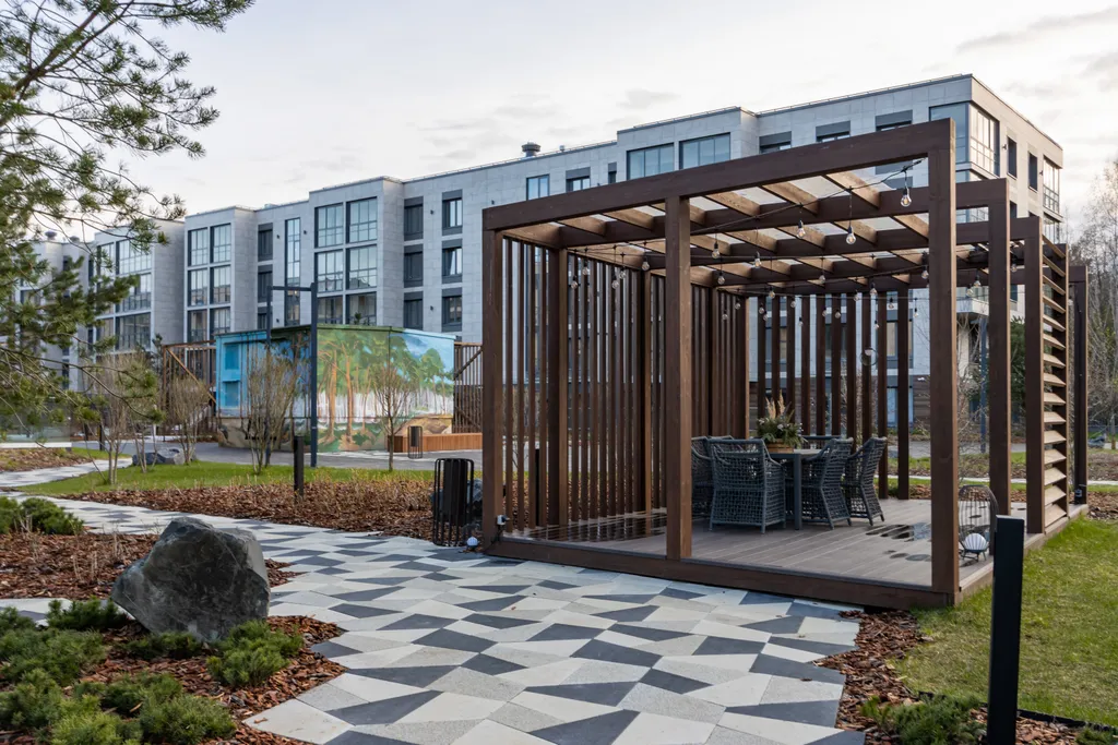 Однокомнатная квартира в лесу