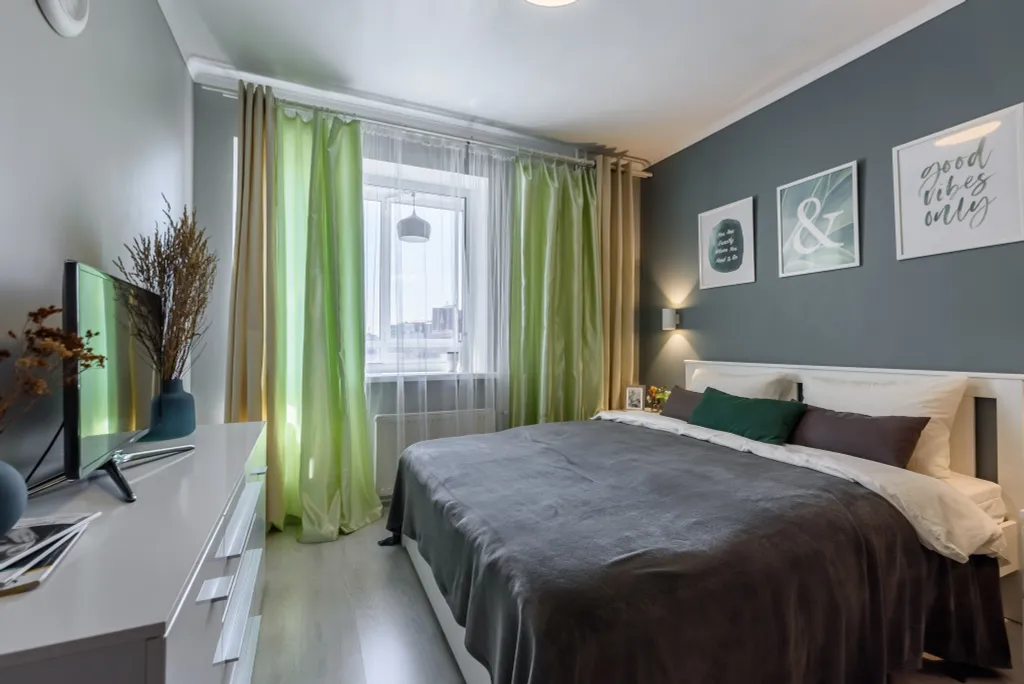 Квартира Апартаменты место силы - green gray studio — Санкт-Петербург
