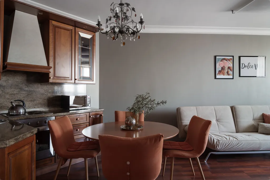 Просторная трехкомнатная квартира Тоскана рядом с МВДЦ