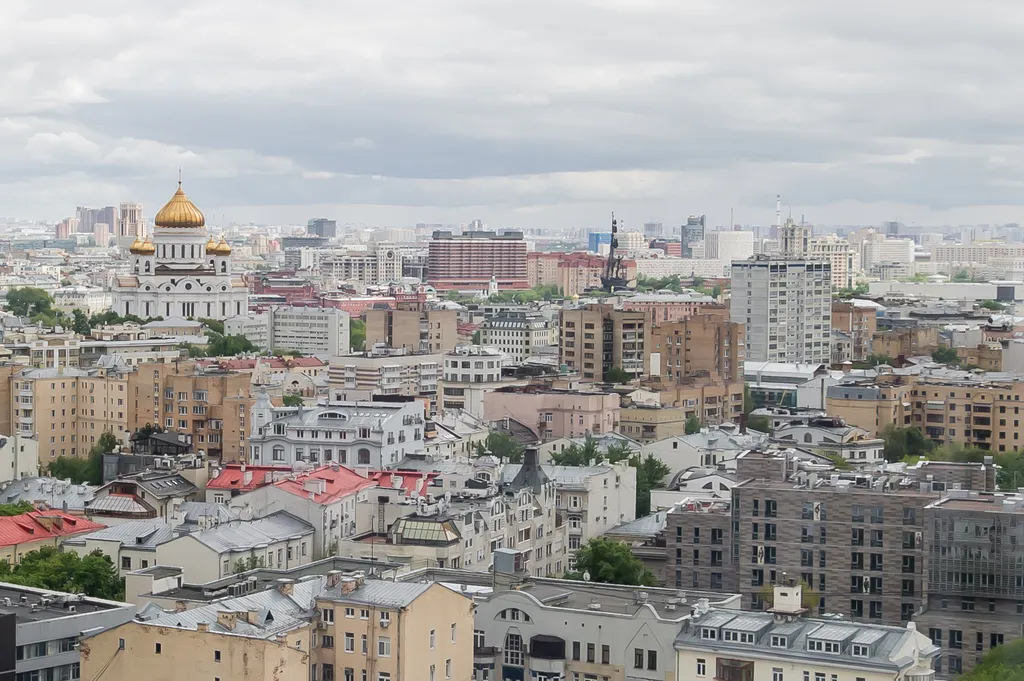 Квартира Панорамная квартира на Арбате с видом на Кремль — Москва