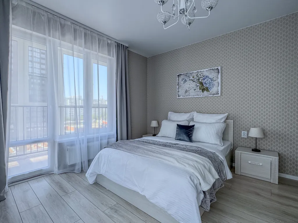 Уютная евроквартира в ЖК Бруклин. Дистанционное заселение