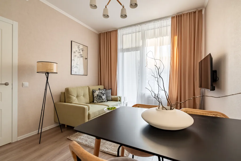 Квартира Квартира Евро-двушка Лаймовый щербет — Шушары