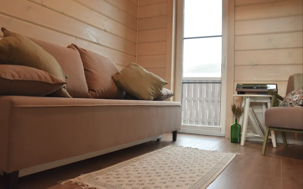 Уютный барнхаус Daсhа Beketovо с панорамными окнами