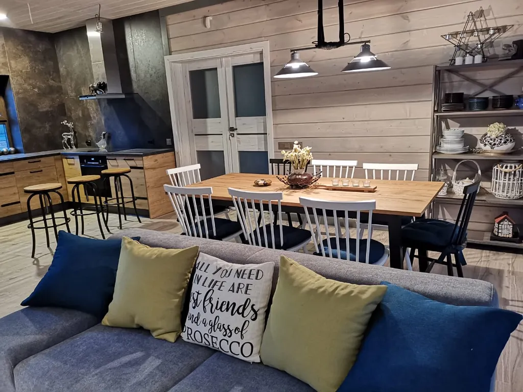 Загородный дом со своим выходом к морю