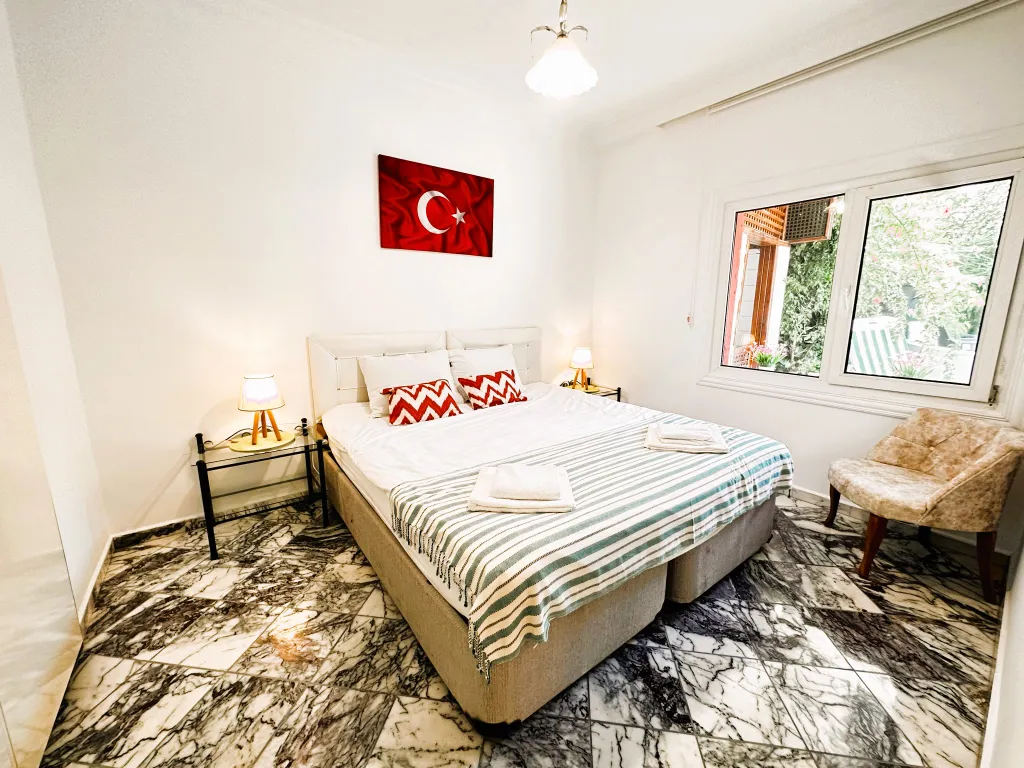 Аланья, квартира со своим бассейном и садом, до моря 7 минут