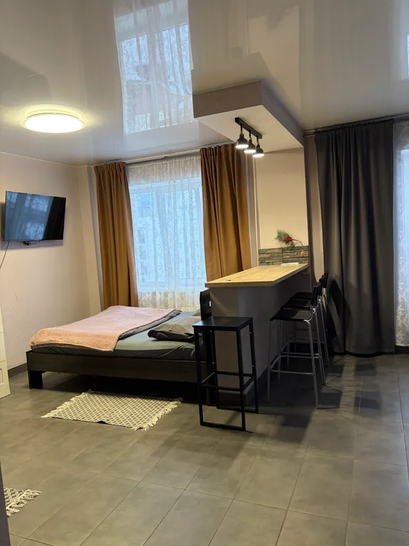 Светлая квартира у аквапарка