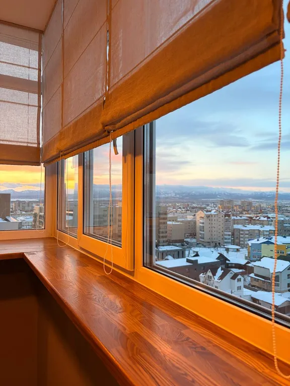 Уютная студия с прекрасным видом на город