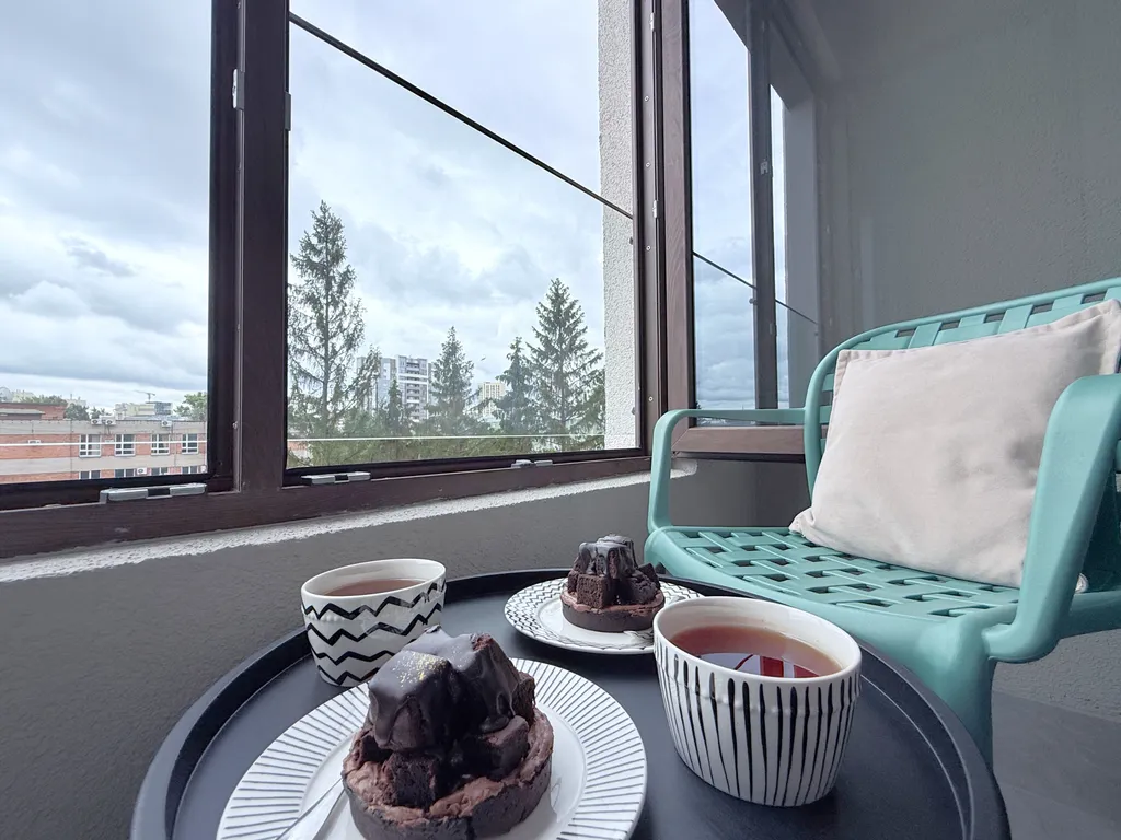 Квартира для семьи в жк с колоннадой и фонтанами