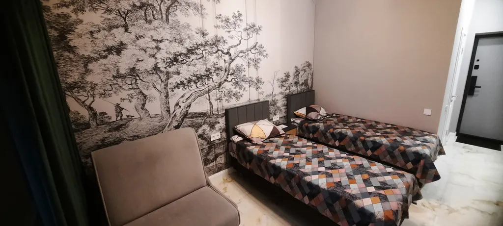 Студия с отдельной кухней