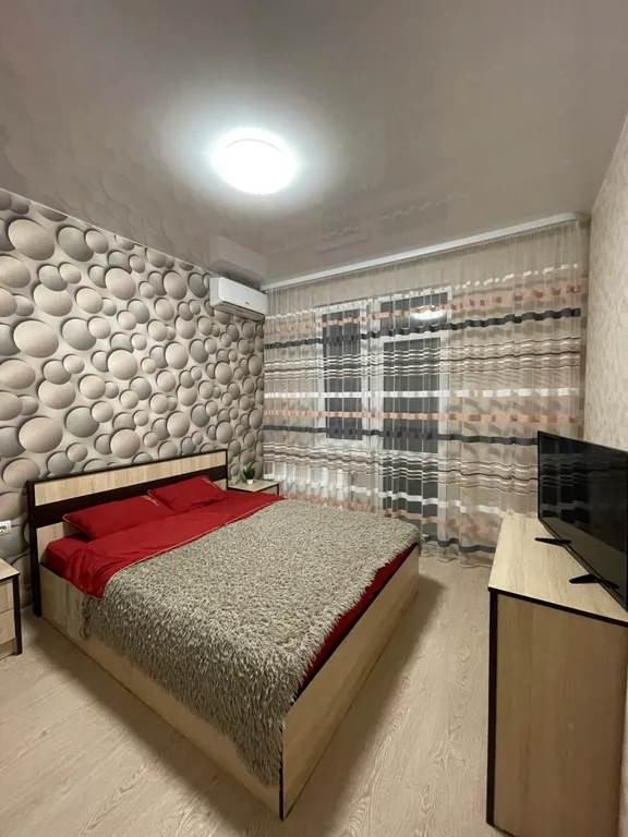 Квартира Квартира Уютная евродвушка в шикарном районе Жигулина Роща — Мирное