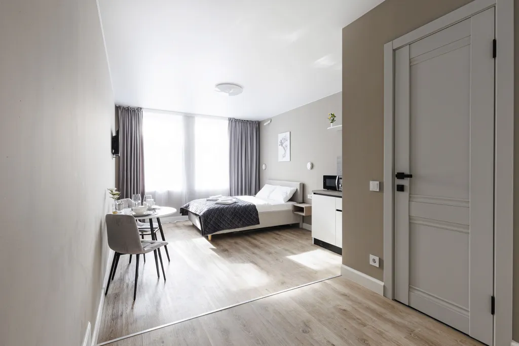 Квартира Квартира Дизайнерская студия на западе — Москва