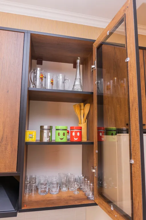 Уютная квартира с большим балконом и видом на город