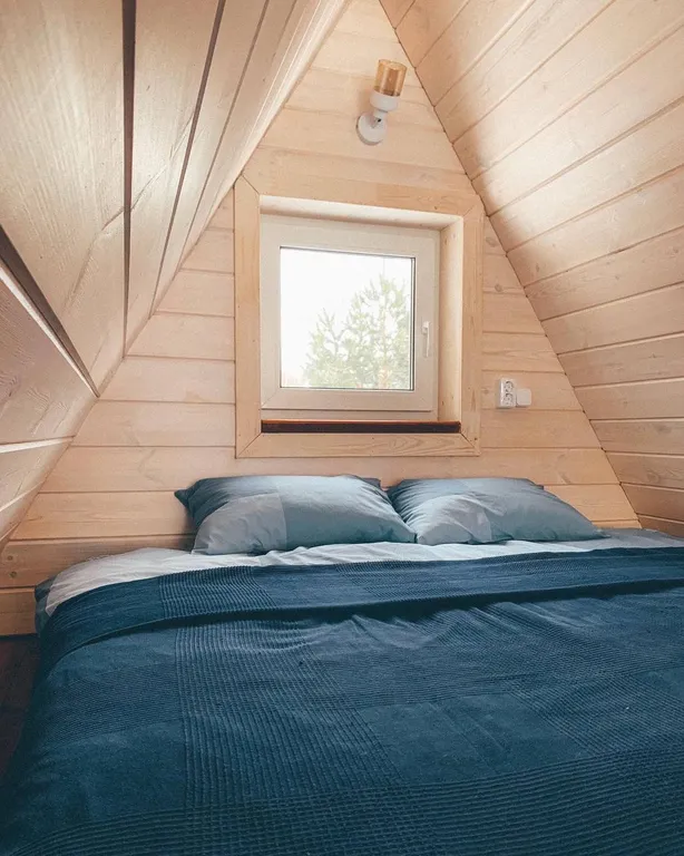 Papino village blue домик рядом с водопадом и лесом