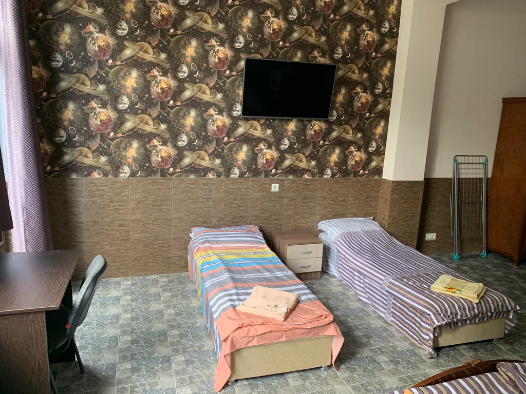 Пятиместный люкс с кухней и своей верандой