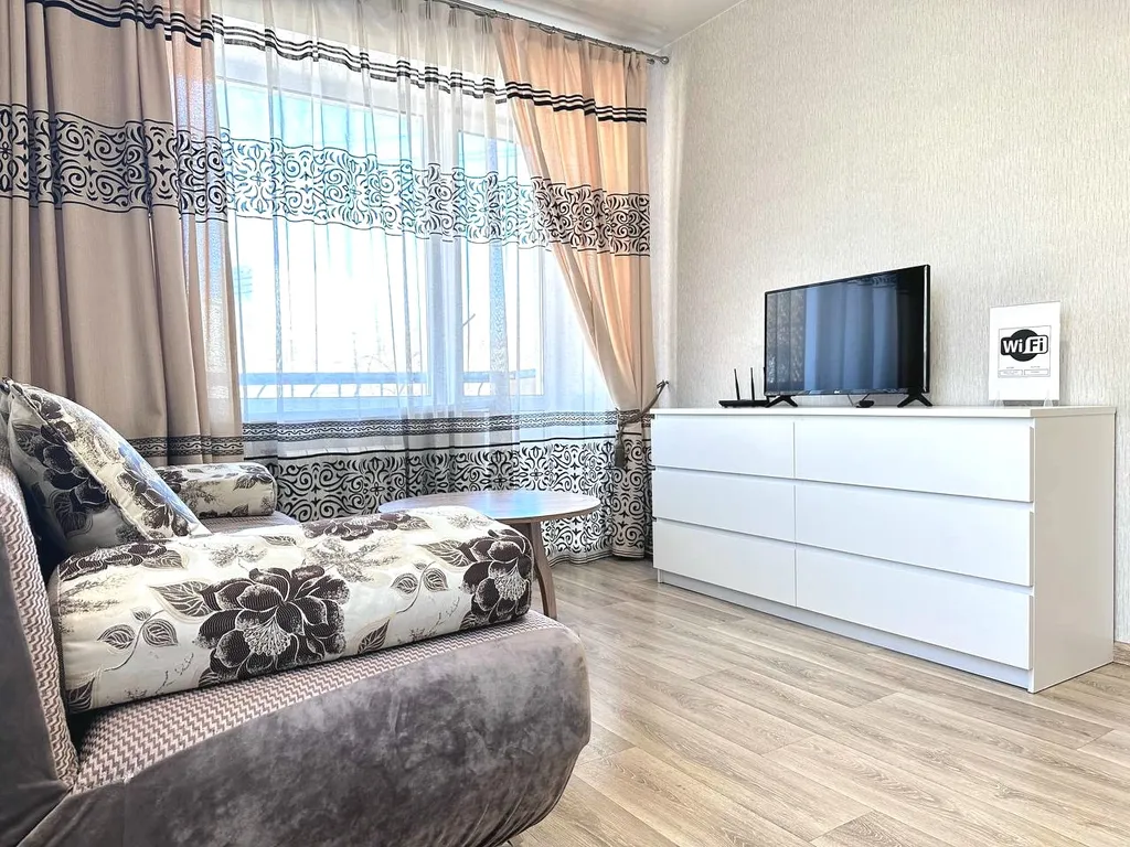 Уютная однокомнатная квартира с балконом в центре