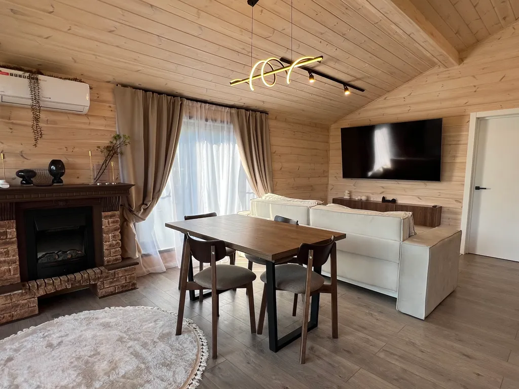 Дом с кедровой баней и чаном