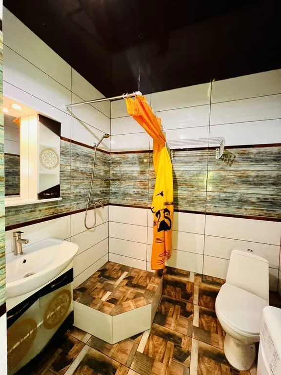 Студия с дизайнерским ремонтом