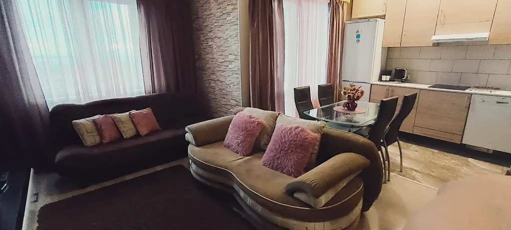 Уютная студия с видом на Онежское озеро