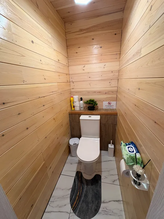 Современный дом с видом на горы