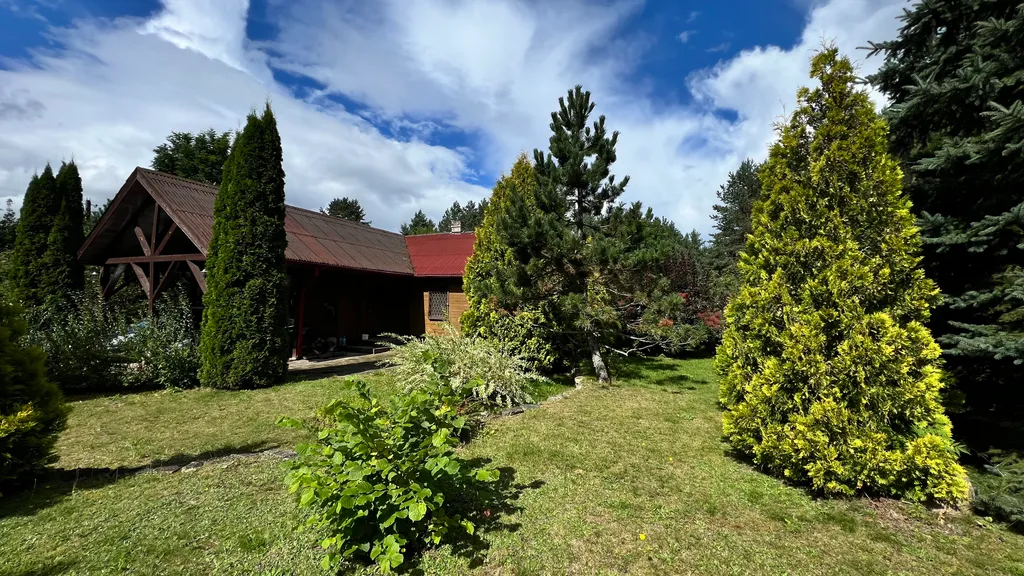 Уединённый хутор в лесу у реки с баней и камином