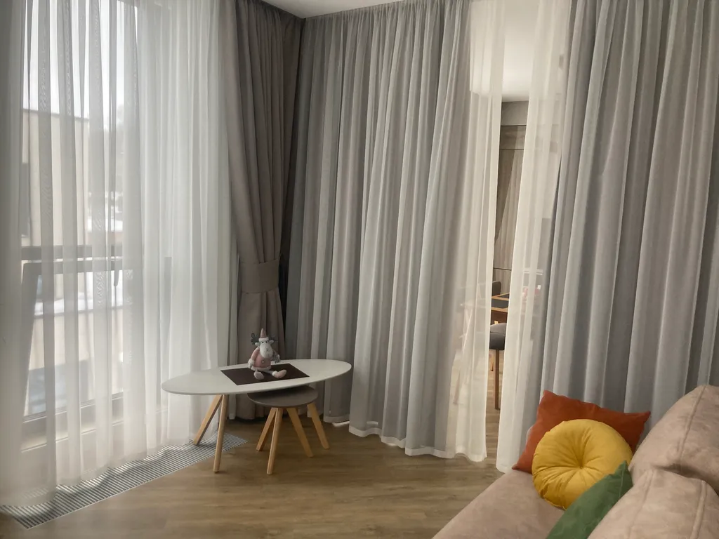 Апартаменты Охтапартлюкс с сауной и камином с 2-мя спальнями