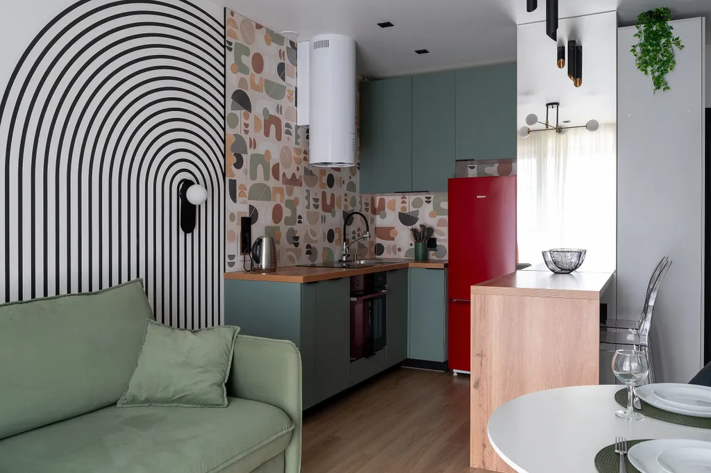 Квартира Дизайнерская квартира Real Apartments с одной спальней — Сочи