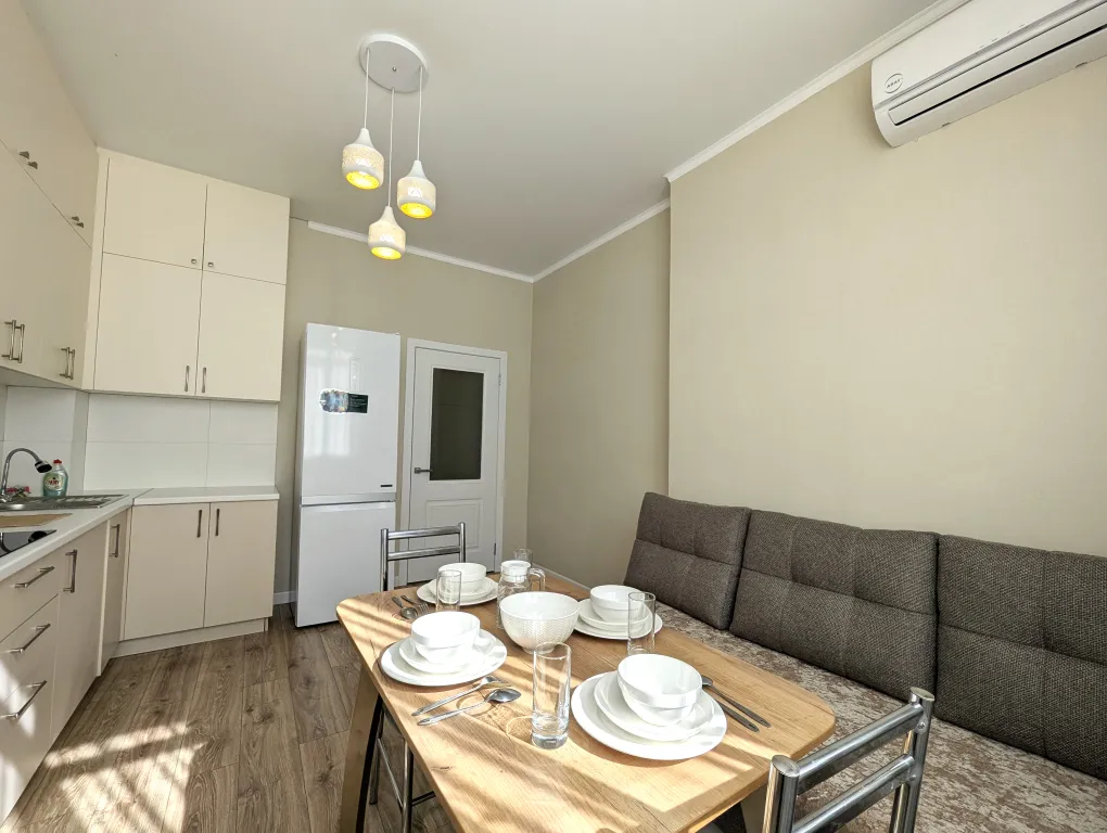 Уютная светлая квартира в центре Алматы со всеми удобствами