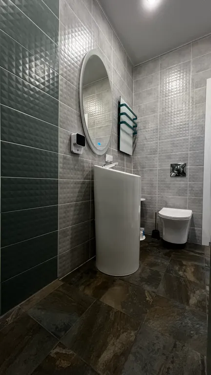 Домик с сауной у леса