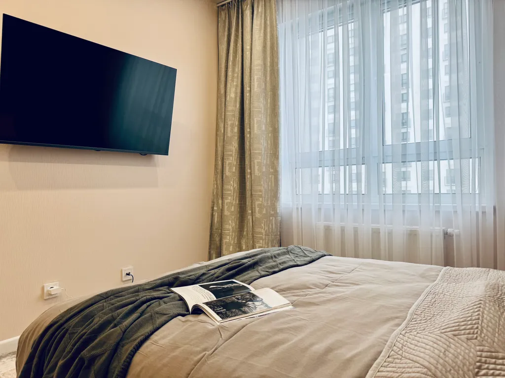 Квартира для 3 гостей рядом с М5