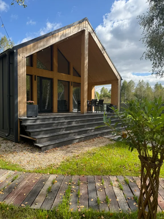 Дом 70m2 — чан, кухня, Wi-Fi